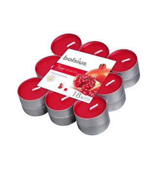 ajov svka Bolsius Tealight True Scents 18 ks/bal - Grantov jablko
