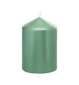 Svka Bolsius, vlcov, zelen, metalick efekt, 7x10 cm