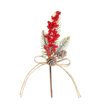 Vtvika MAGICHOME VNOCE, s bobulkami, erven, 23 cm