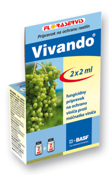 Fungicidn� p��pravek VIVANDO - padl� r�vy 2x2 ml