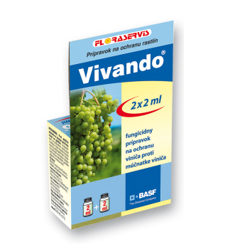 Fungicidn� p��pravek VIVANDO - padl� r�vy 2x2 ml