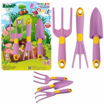 Sada zahradn�ho n��ad� 3-d�ln�, fialov�