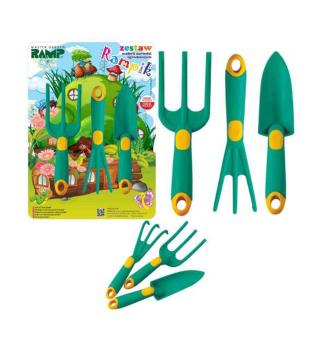 Sada zahradn�ho n��ad� 3-d�ln�, tyrkysov�