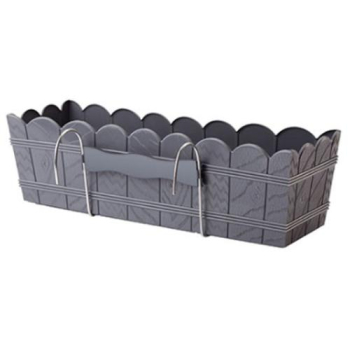 Truhl�k ELBA antracit, s dr��ky, 40 cm