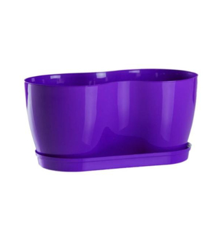 Plastov� kv�tin�� �HERBS� fialov�, 24 x12 cm