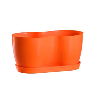 Plastov� kv�tin�� �HERBS� oran�ov�, 24 x12 cm