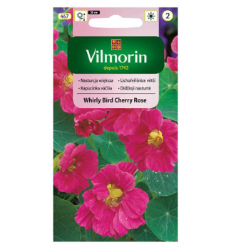 Semena - KAPUC�NKA V�T�� �WHIRLY BIRD CHERRY ROSE�