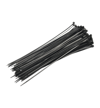 Stahovac� p�ska �ern�, 20 cm, 100 ks