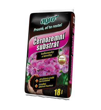 AGRO �ernozemn� substr�t pro balkonovky a letni�ky 18 l