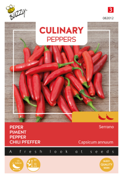Semena - CULINARY CHILLI PAPRI�KY �SERRANO�