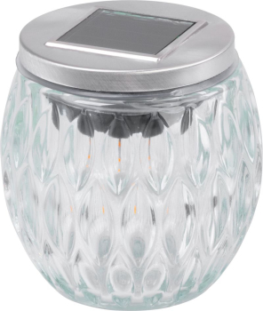 Sol�rn� lampa Strend Pro Garden, efekt plamene, tepl� b�l�, 10 x 10 cm