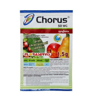 CHORUS 50 WG 1,5g/50 K Floraservis -strupovitost, monilize