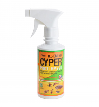 CYPER 0,5 EM 250 ml rozpraova proti hmyzu