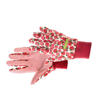 Zahradnické rukavice 'KIXX FRESH FRUIT' vel. 8, èerveno bílé